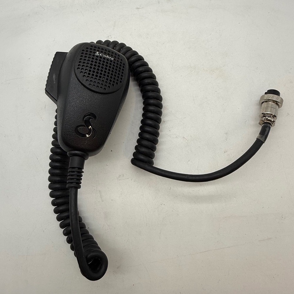 Cobra‎ CA-73 Dynamic CB Microphone 4-Pin Coiled Cord Black Replacement Mic